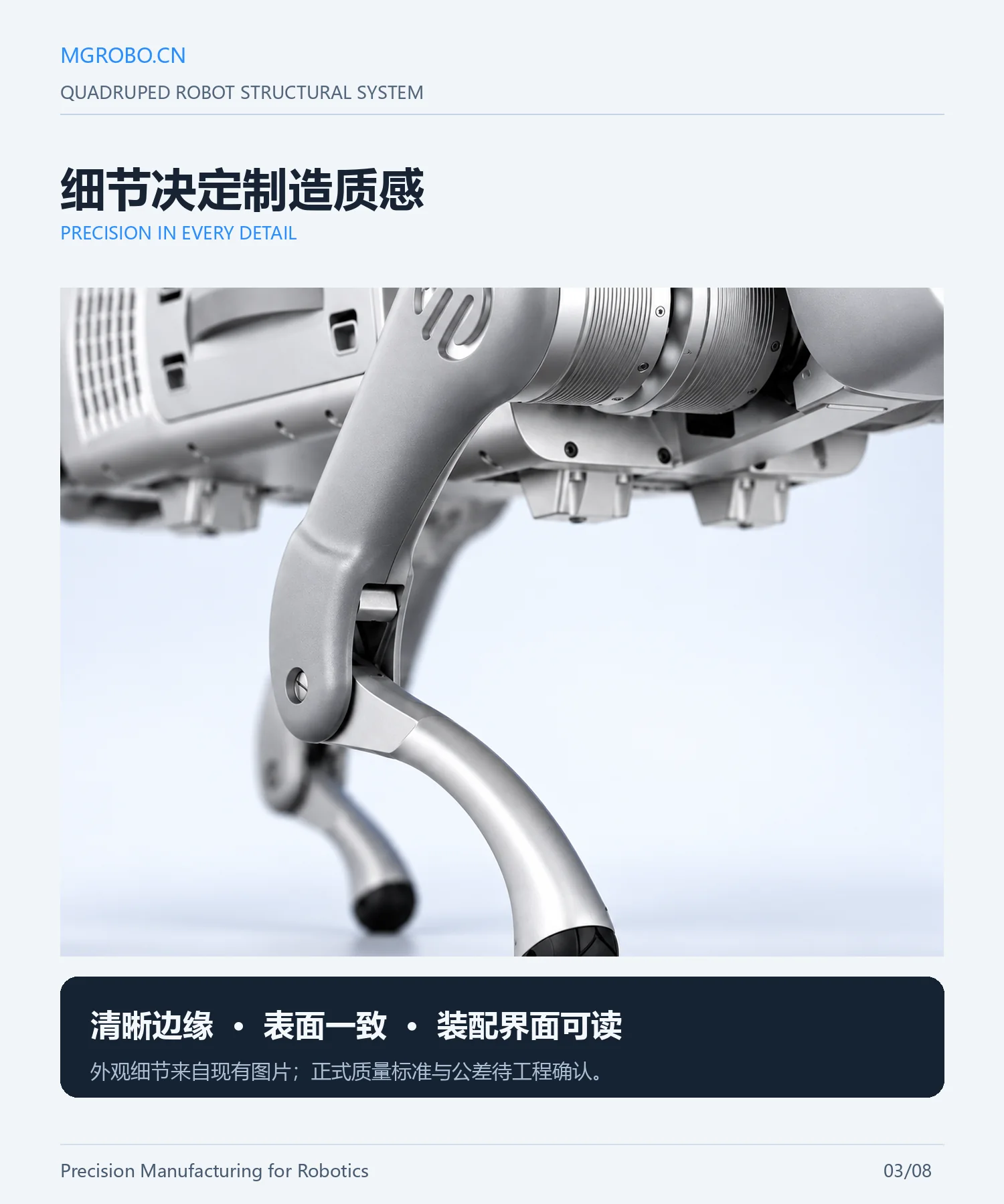 四足机器人结构件系统详情页 3